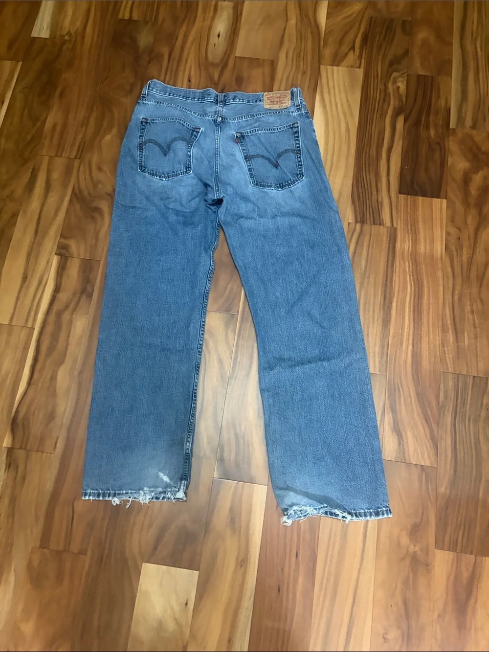 Levi's Loose Straight Fit Jeans - Medium Blue 569 - 36x36